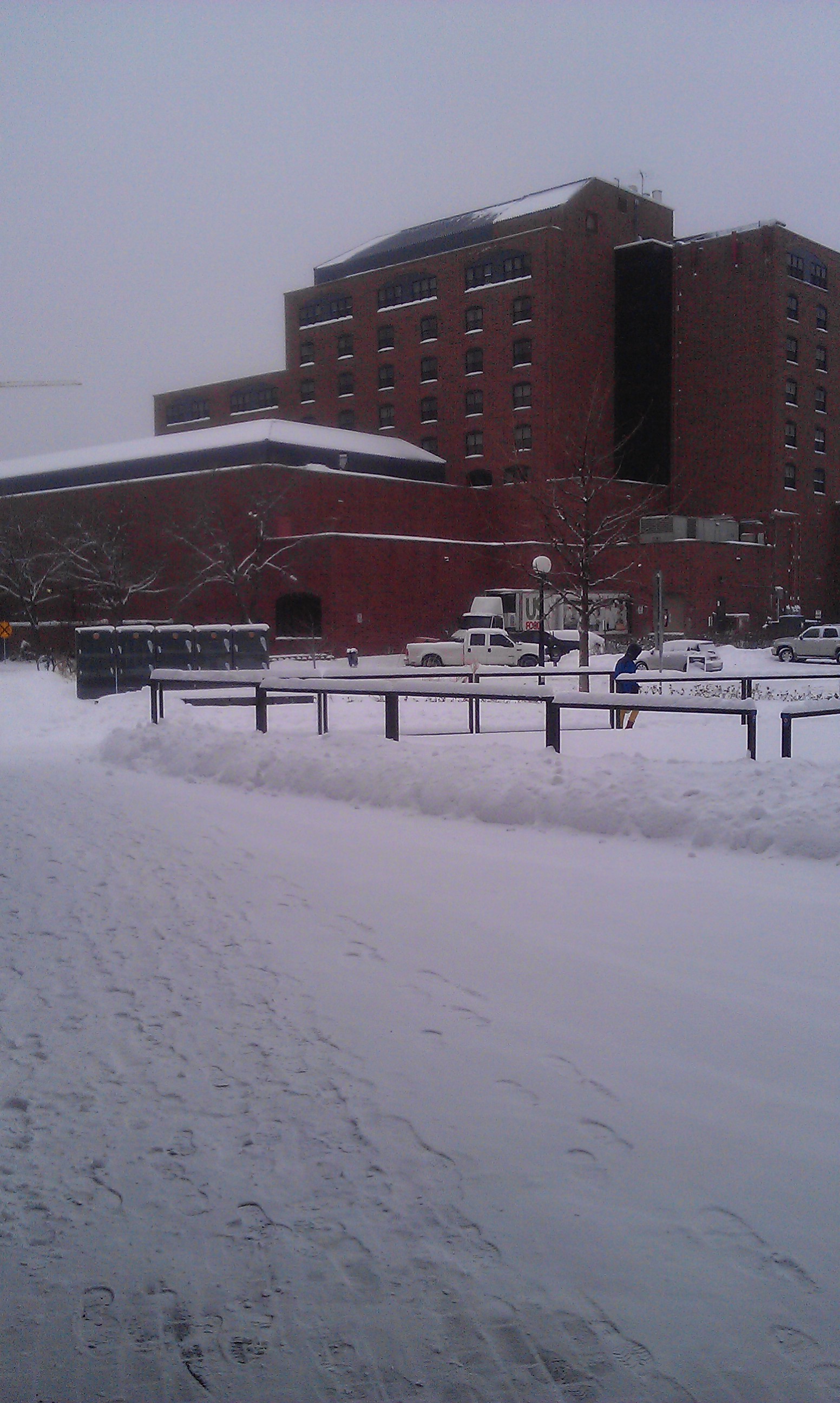 Snow in Minneapolis